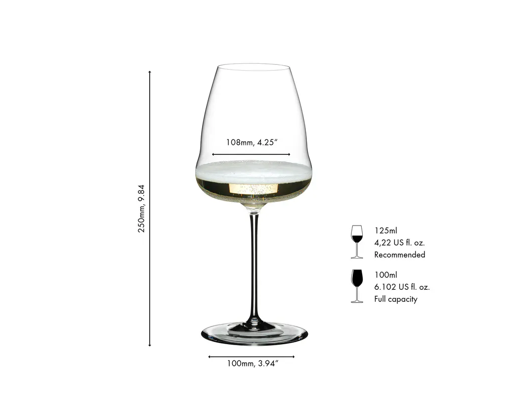 RIEDEL Winewings Restaurant Champagne Wine Glass