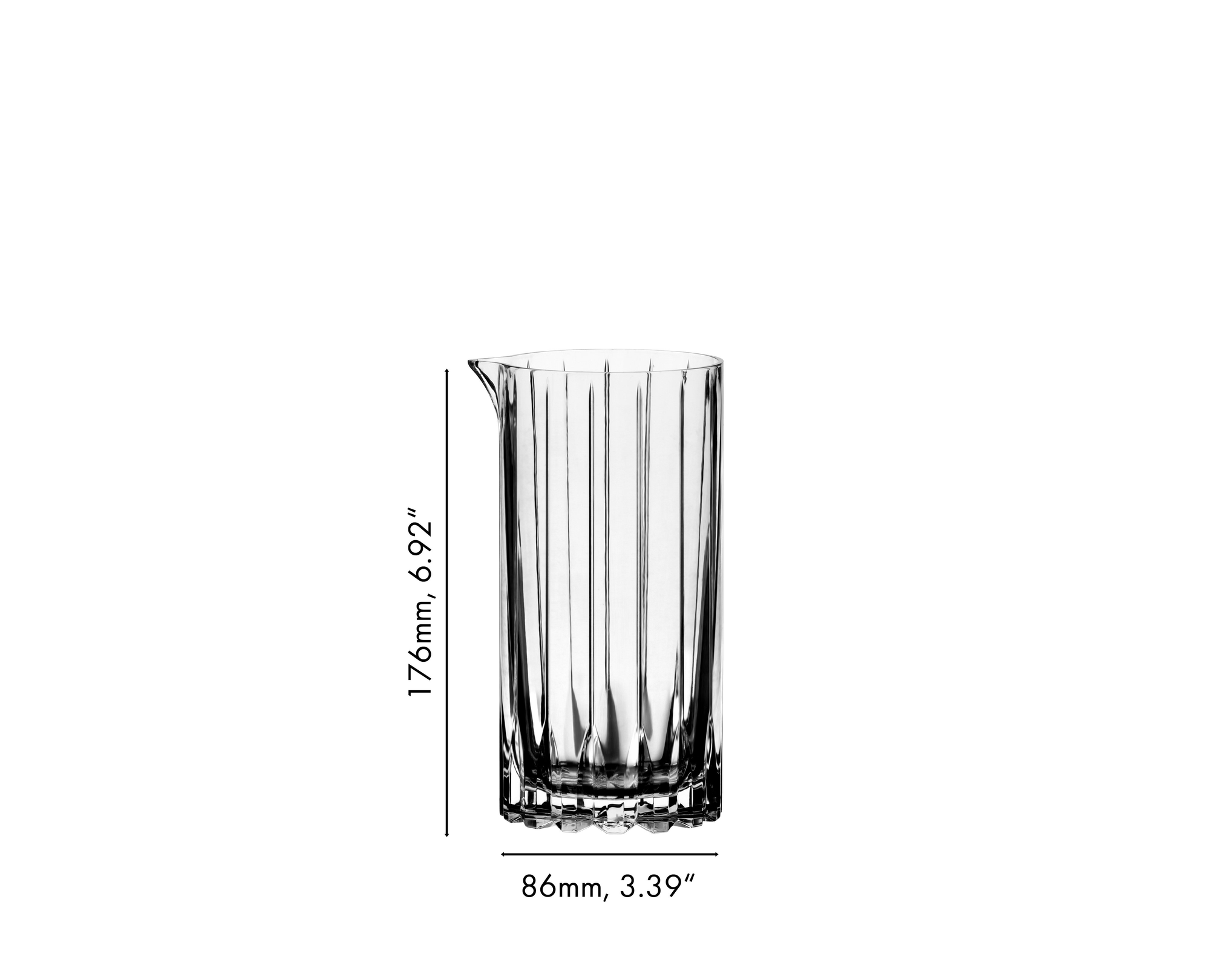 RIEDEL Drink Specific Glassware Restaurant Mixing Glass