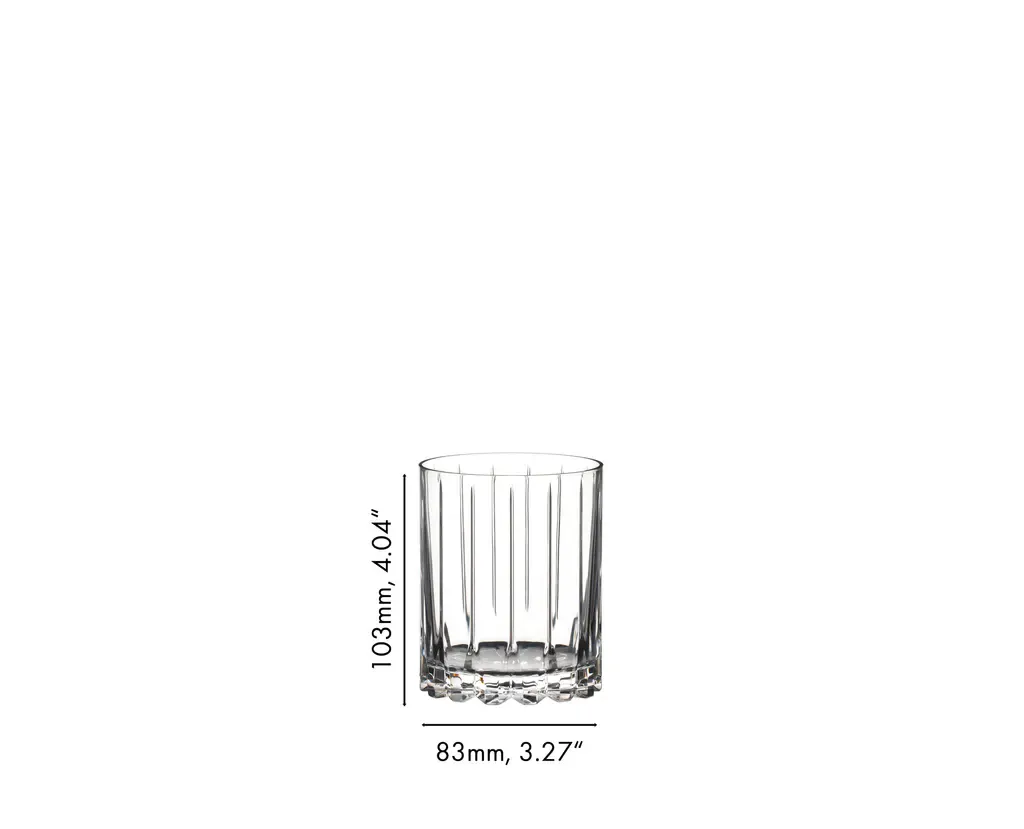 RIEDEL Drink Specific Glassware Restaurant Double Rocks Glass