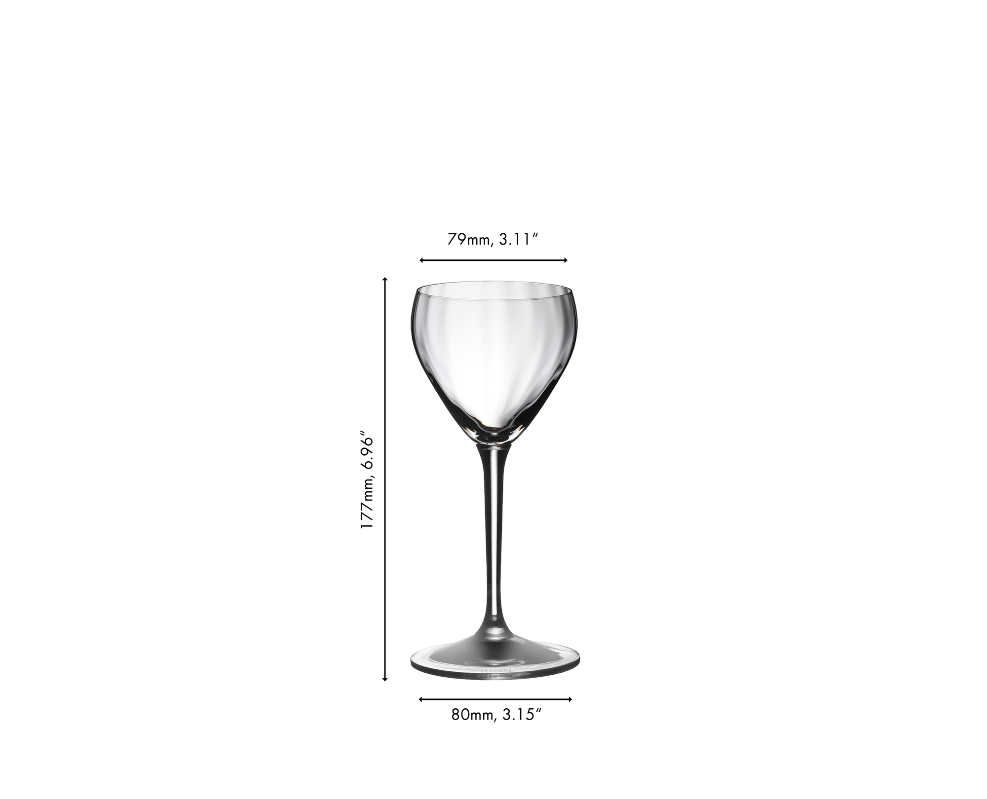 RIEDEL Drink Specific Glassware Restaurant Nick & Nora Glass Large
