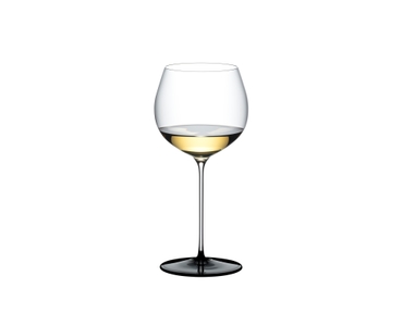 RIEDEL Fatto A Mano Black Tie Chardonnay - Black Base