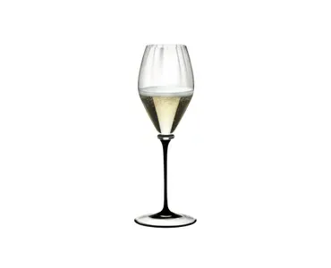 RIEDEL Fatto A Mano Performance Champagne Glass - Black Stem