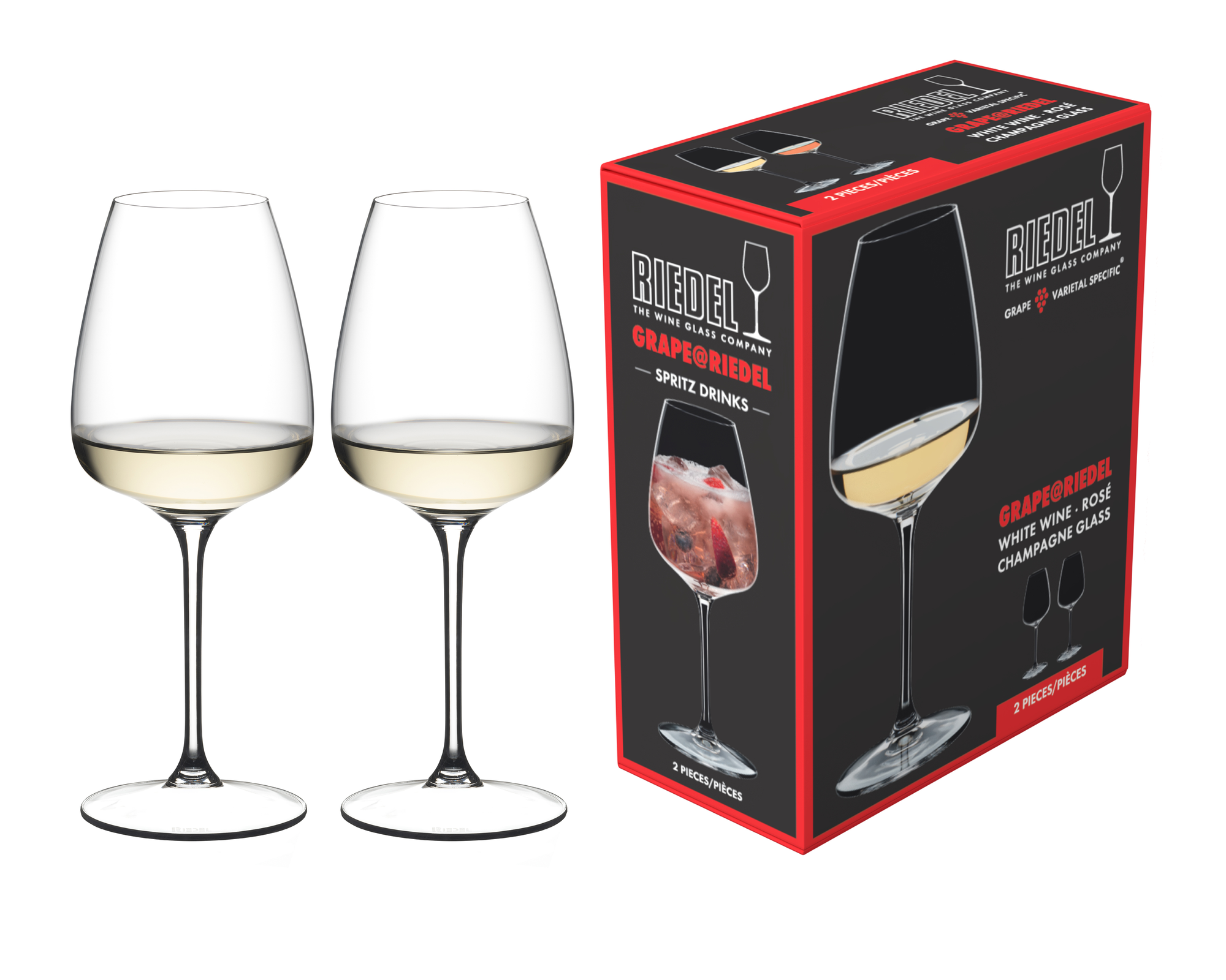 RIEDEL GRAPE@RIEDEL White Wine / Champagne Glass / Rosé / Spritz Drinks