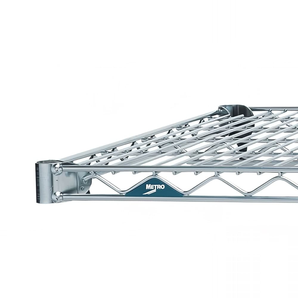 Metro 1448BR Super Erecta® Brite Zinc Wire Shelf - 48"W x 14"D