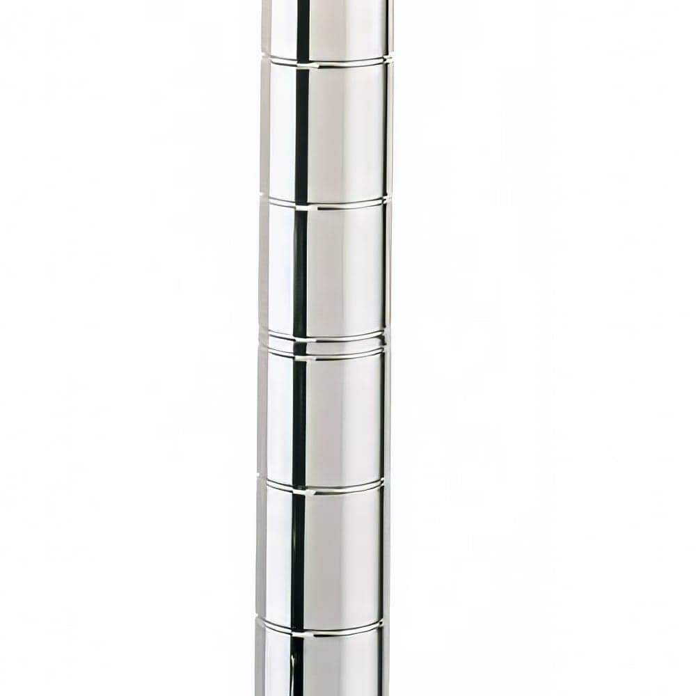 Metro 86P 86 1/2" Super Erecta® Post w/ 2" Number Increments, Chrome