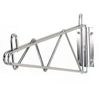 Metro AW33C 18" Wire Wall Mounted Shelving Post & Bracket thumbnail 2