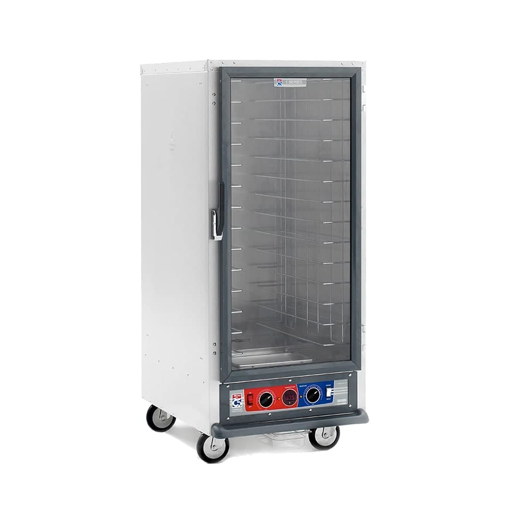 Metro C517-CFC-U 3/4 Height Non-Insulated Mobile Heated Cabinet w/ (14) Pan Capacity, 120v