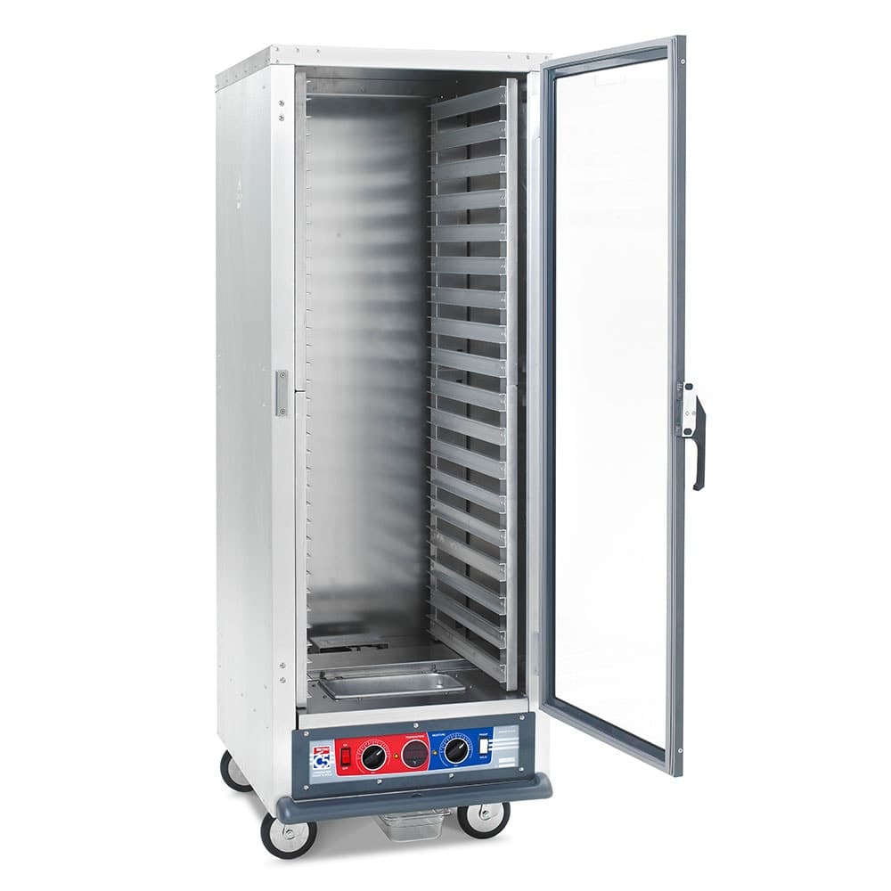 Metro C519-CFC-L Full Height Non-Insulated Mobile Heated Cabinet w/ (35) Pan Capacity, 120v