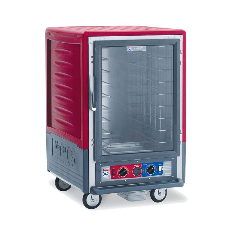 Metro C535-CFC-4 1/2 Height Insulated Mobile Heated Cabinet w/ (8) Pan Capacity, 120v