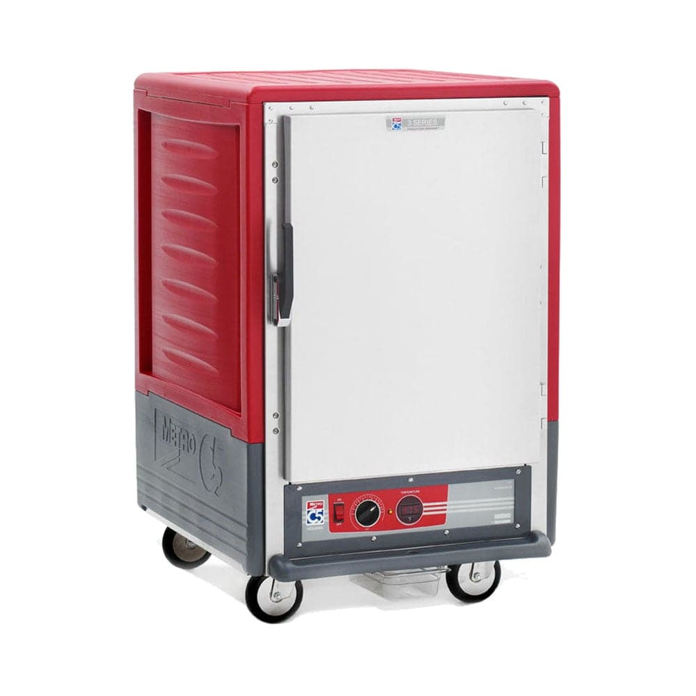 Metro C535-HFS-L 1/2 Height Insulated Mobile Heated Cabinet w/ (17) Pan Capacity, 120v