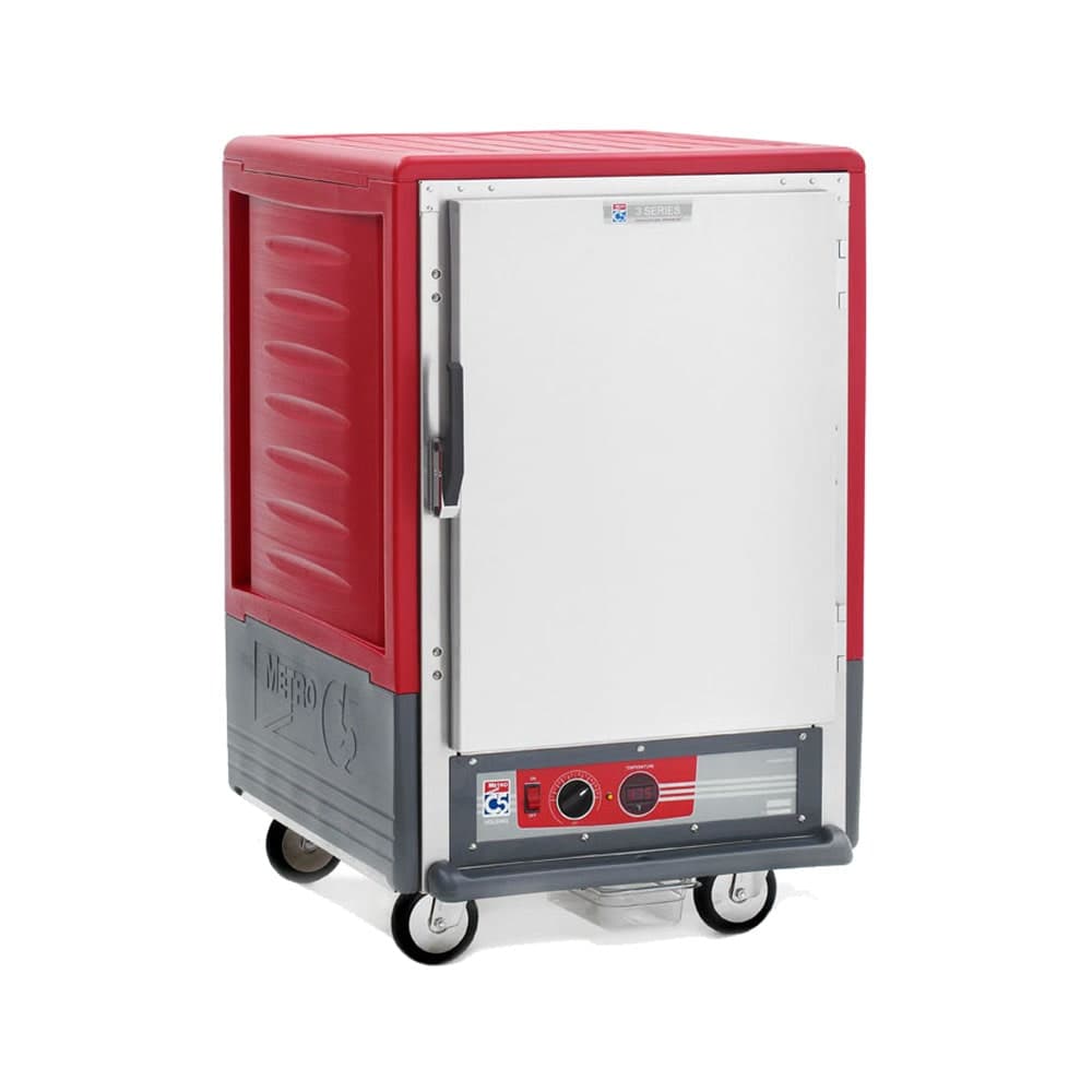 Metro C535-HFS-U 1/2 Height Insulated Mobile Heated Cabinet w/ (8) Pan Capacity, 120v