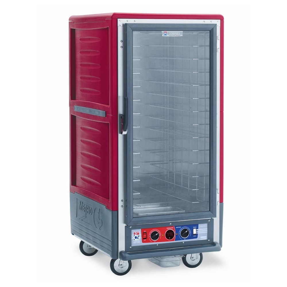 Metro C537-CFC-4 3/4 Height Insulated Mobile Heated Cabinet w/ (14) Pan Capacity, 120v