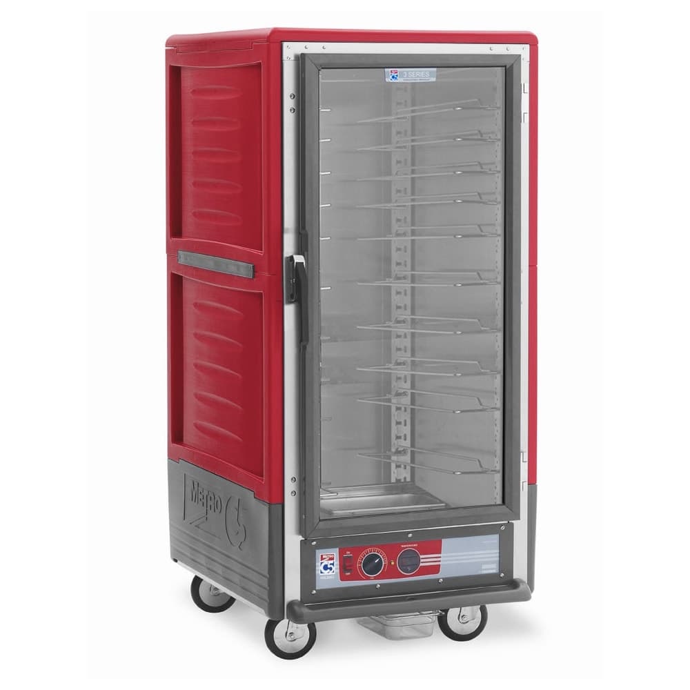 Metro C537-HFC-U 3/4 Height Insulated Mobile Heated Cabinet w/ (14) Pan Capacity, 120v