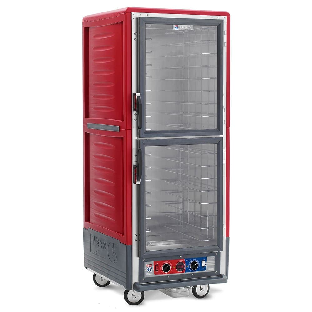 Metro C539-CDC-4 Full Height Insulated Mobile Heated Cabinet w/ (17) Pan Capacity, 120v