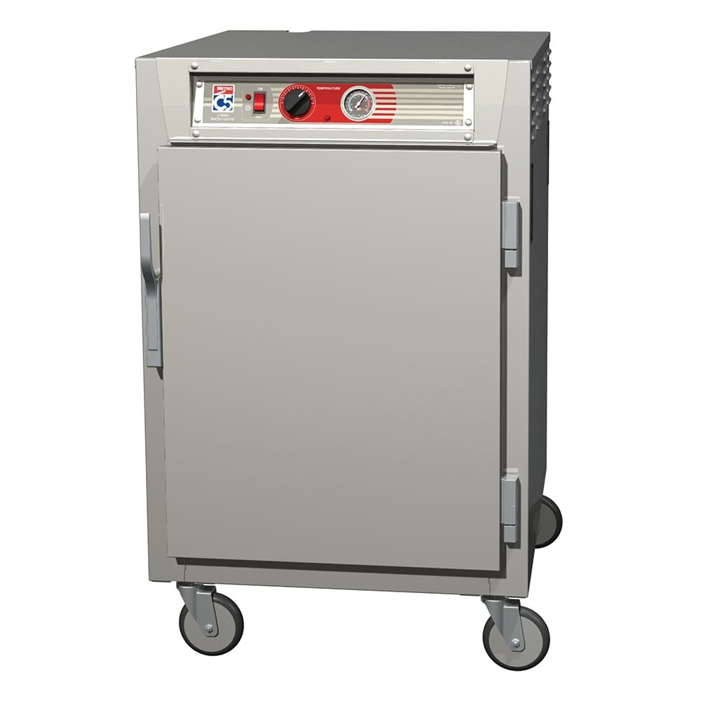 Metro C565-SFS-LPFS 1/2 Height Insulated Mobile Heated Cabinet w/ (17) Pan Capacity, 120v