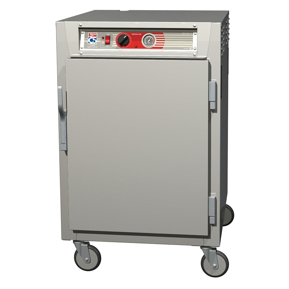 Metro C565-SFS-UPFS 1/2 Height Insulated Mobile Heated Cabinet w/ (8) Pan Capacity, 120v