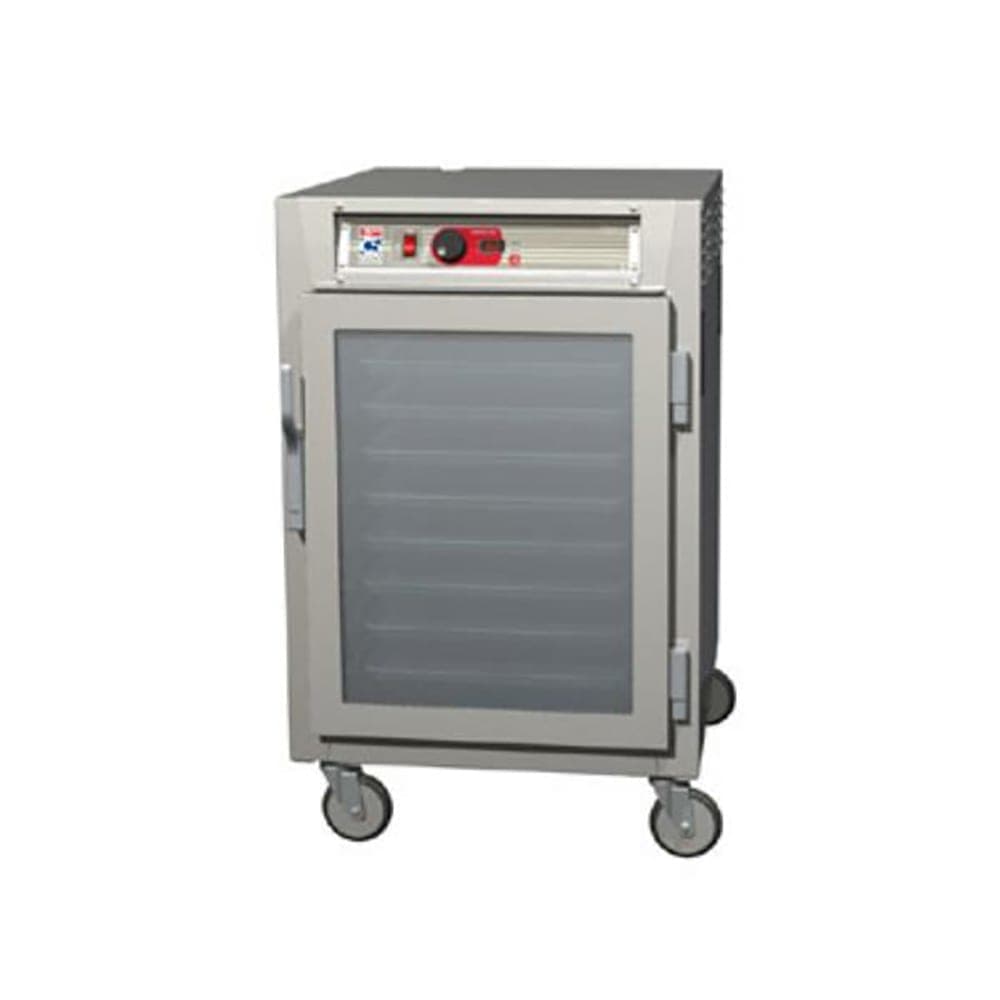 Metro C585-SFC-L 1/2 Height Insulated Mobile Heated Cabinet w/ (17) Pan Capacity, 120v