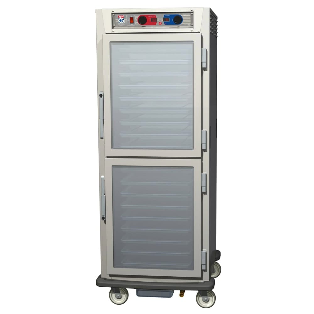 Metro C599-SDC-LPDS Full Height Insulated Mobile Heated Cabinet w/ (34) Pan Capacity, 120v