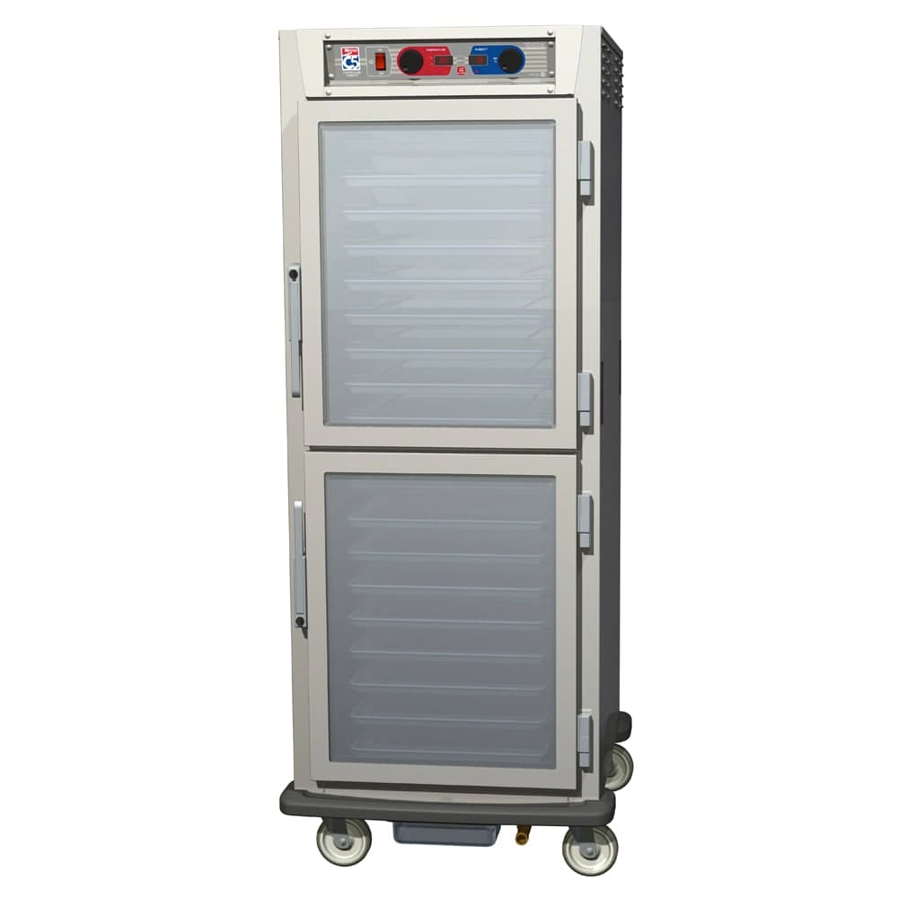 Metro C599-SDC-UPDS Full Height Insulated Mobile Heated Cabinet w/ (17) Pan Capacity, 120v