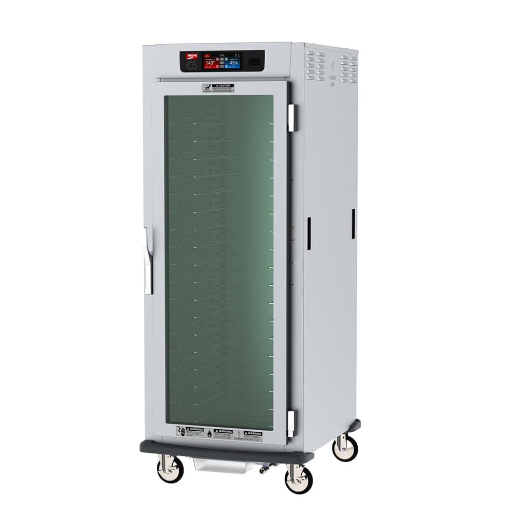 Metro C599-SFC-UPFC Full Height Insulated Mobile Heated Cabinet w/ (18) Pan Capacity, 120v