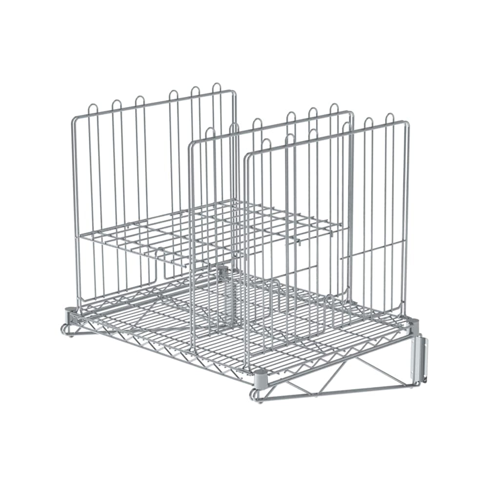 Metro CR2430OHC Wall Mount Cup Storage Unit - 30"W x 24"D, Steel