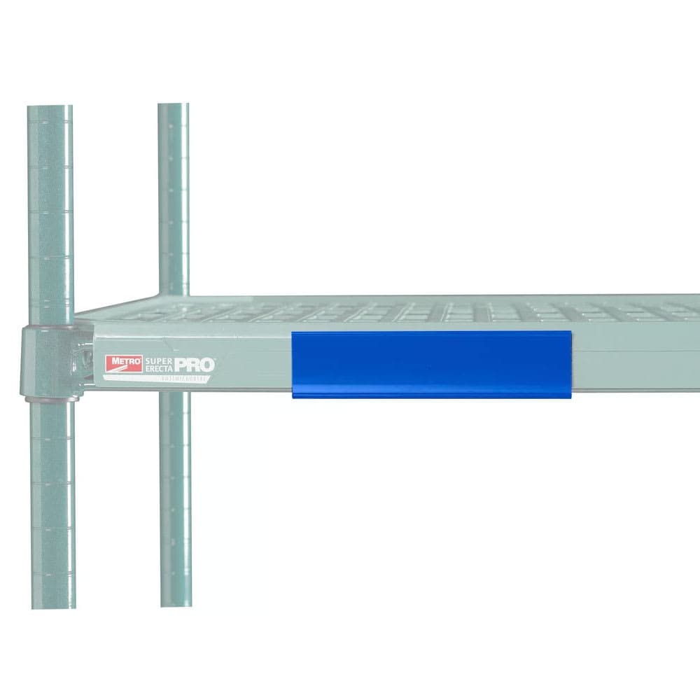 Metro CSM6-BQ MetroMax Q™ Shelf Marker - 6" x 1 1/2", Blue