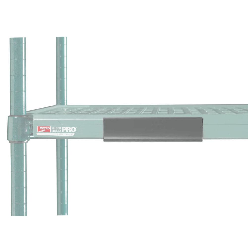 Metro CSM6-GRQ MetroMax Q™ Shelf Marker - 6" x 1 1/2", Gray