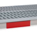 Metro CSM6-RX MetroMax i® Shelf Marker - 6" x 1 1/2", Red thumbnail 2