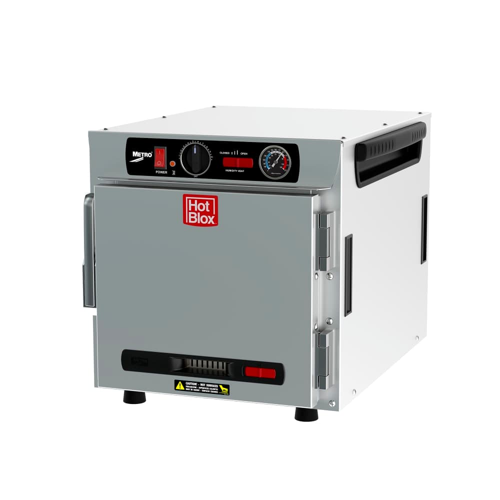 Metro HBCN4-AS-CT Countertop Insulated Mobile Heated Cabinet w/ (4) Pan Capacity, 120v