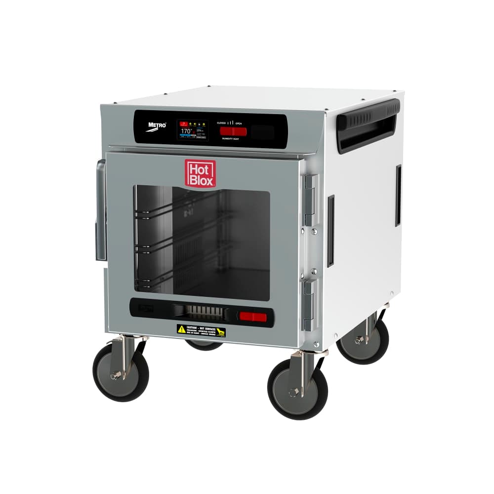 Metro HBCN4-DC-UC Undercounter Insulated Mobile Heated Cabinet w/ (4) Pan Capacity, 120v
