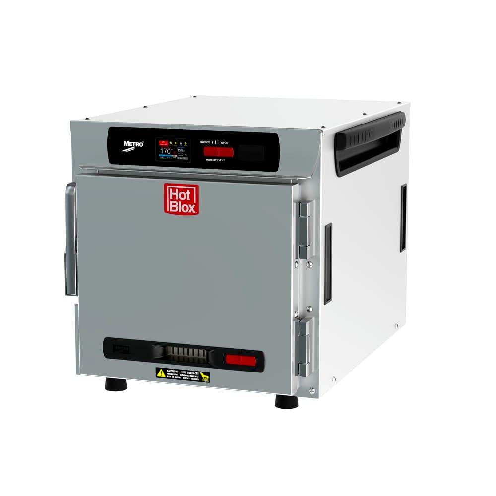 Metro HBCN4-DS-CT Countertop Insulated Mobile Heated Cabinet w/ (4) Pan Capacity, 120v