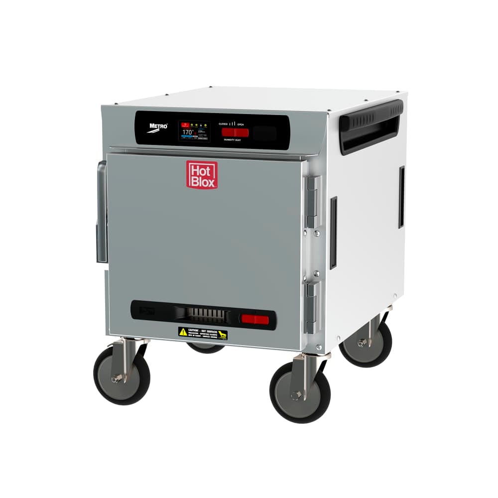 Metro HBCN4-DS-UC Undercounter Insulated Mobile Heated Cabinet w/ (4) Pan Capacity, 120v