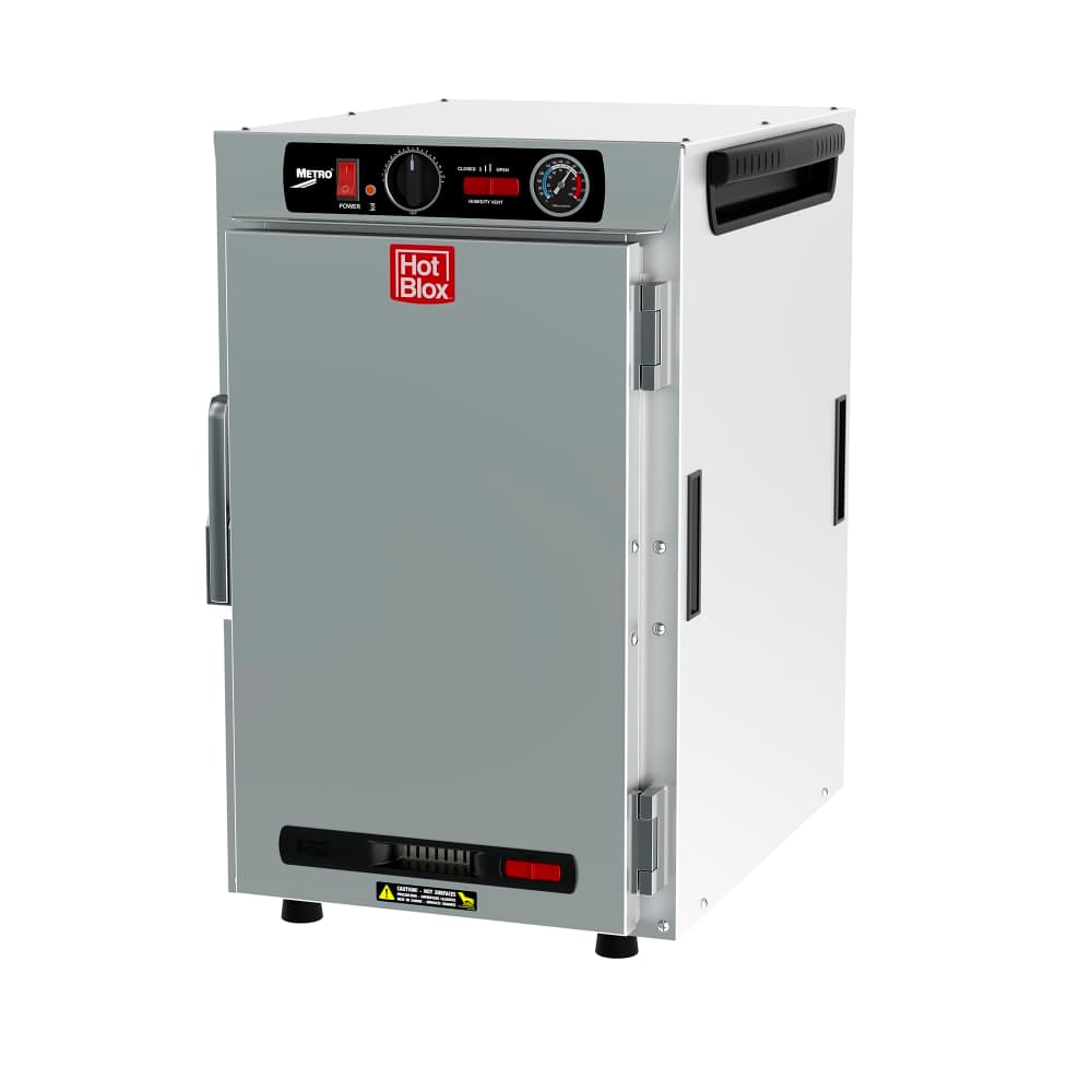 Metro HBCN8-AS-CT Countertop Insulated Mobile Heated Cabinet w/ (8) Pan Capacity, 120v