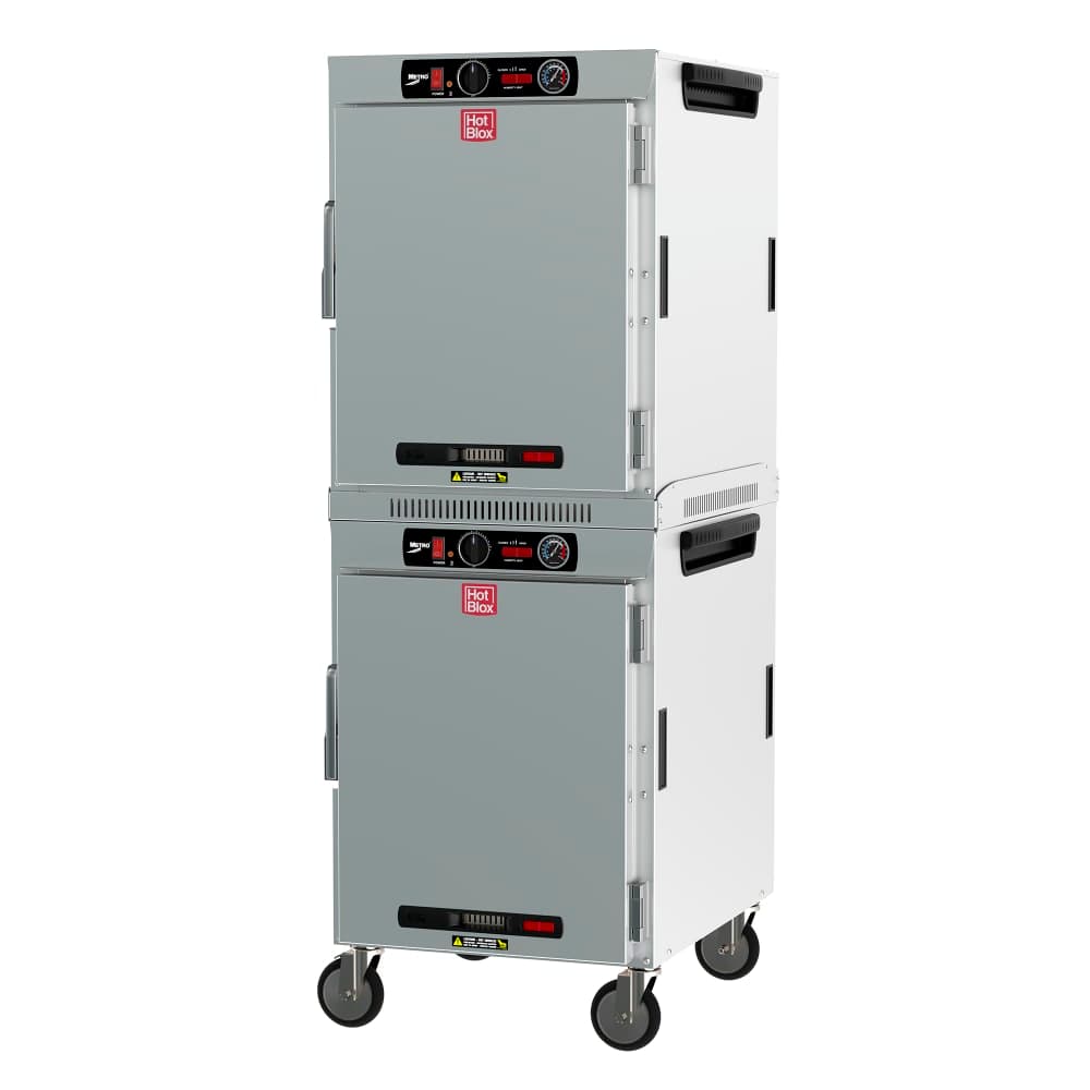 Metro HBCW16-AS-M Full Height Insulated Mobile Heated Cabinet w/ (16) Pan Capacity, 120v