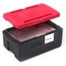 Metro ML180 Mightylite™ Insulated Food Carrier w/ (3) Pan Capacity, Black/Red thumbnail 2