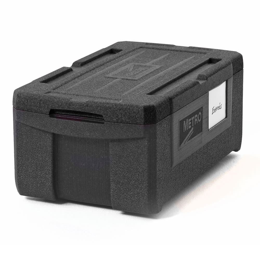 Metro ML180-BL Mightylite™ Insulated Food Carrier w/ (3) Pan Capacity, Black