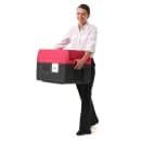 Metro ML180XL Mightylite BigBoy™ Insulated Food Carrier w/ (5) Pan Capacity, Black/Red thumbnail 5