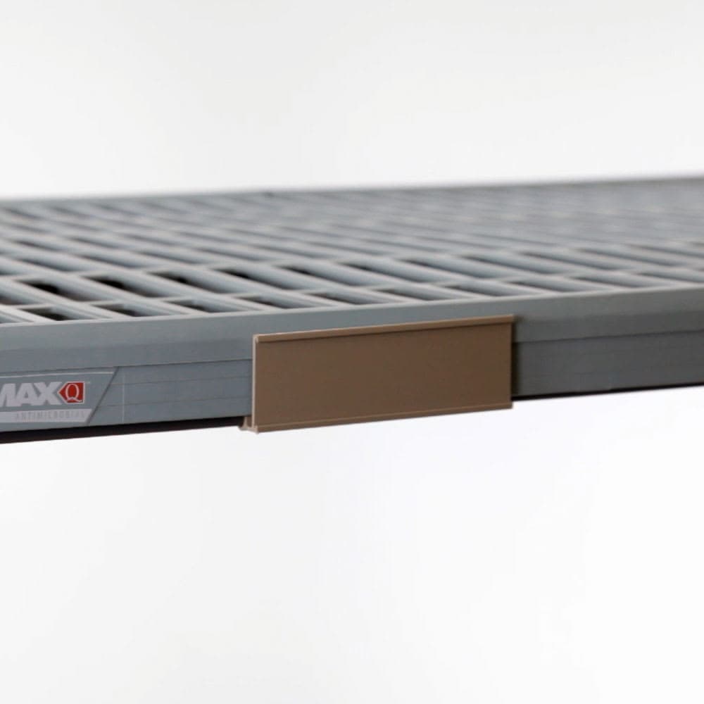 Metro MQ36LH 27 7/16" Label Holder for MetroMaxQ™ or Super Erecta Pro™ Shelves, Plastic