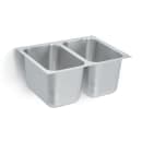 Vollrath 10102-1 (2) Compartment Undermount Sink - 14" x 10" thumbnail 2