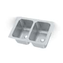 Vollrath 101-1-2 (1) Compartment Drop-in Sink - 10" x 14" thumbnail 4