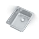Vollrath 102-1-1 (2) Compartment Drop-in Sink - 10" x 14" thumbnail 3