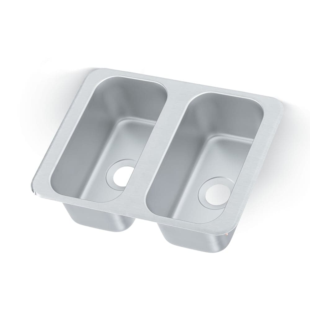 Vollrath 12065-2 (2) Compartment Drop in Sink - 6 1/8" x 12 1/8"