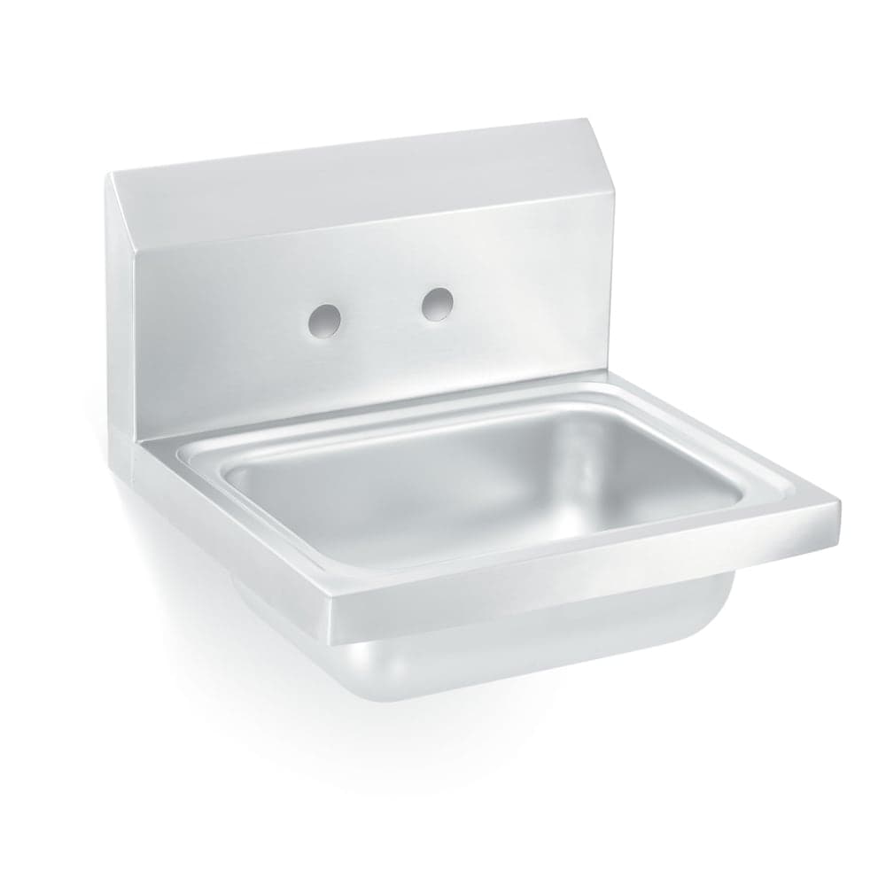 Vollrath 141-0C Wall Mount Commercial Hand Sink w/ 13 9/16"L x 9 9/16"W x 5 1/2"D Bowl