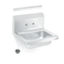 Vollrath 141-0C Wall Mount Commercial Hand Sink w/ 13 9/16"L x 9 9/16"W x 5 1/2"D Bowl thumbnail 2