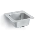 Vollrath 1551 Drop-in Commercial Hand Sink w/ 11"L x 10"W x 6"D Bowl, Under Bar thumbnail 2