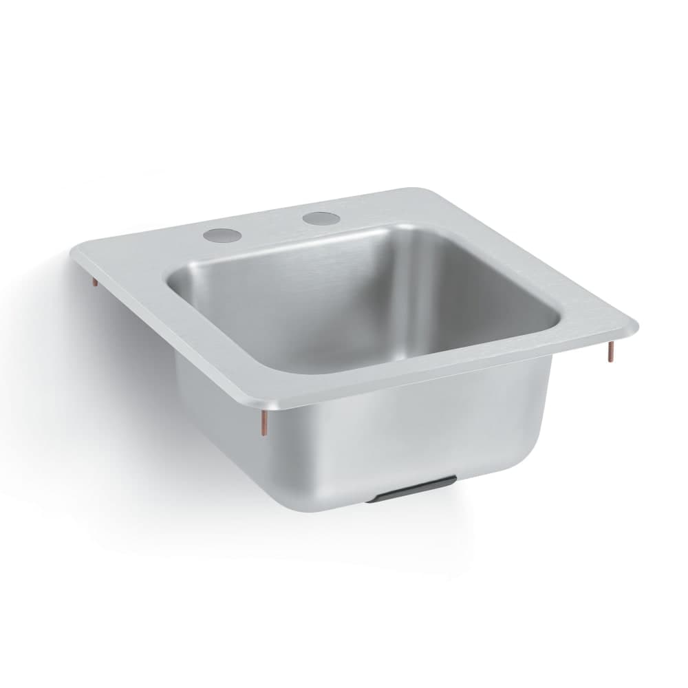 Vollrath 155-4 (1) Compartment Drop-in Sink - 11" x 10"