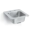 Vollrath 155-4 (1) Compartment Drop-in Sink - 11" x 10" thumbnail 2