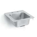 Vollrath 1554-C Drop-in Commercial Hand Sink w/ 11"L x 10"W x 6 3/16"D Bowl, Under Bar thumbnail 3