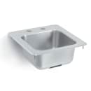 Vollrath K1554-C (1) Compartment Drop-in Sink - 11" x 10" thumbnail 2