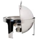 Vollrath T3505 7 qt. Round Chafer w/Roll-top Lid & Chafing Fuel Heat thumbnail 3